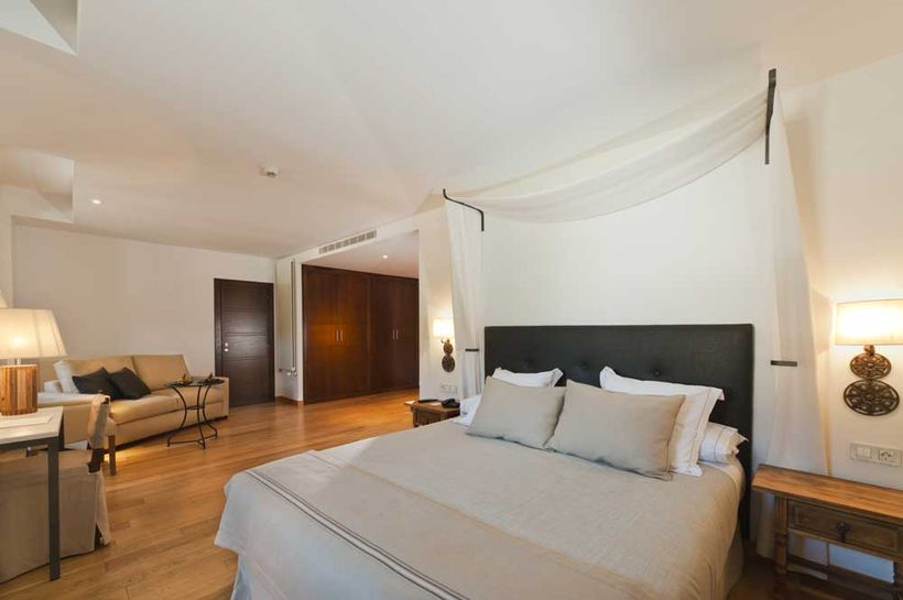 Una habitación del Parador de Corias
