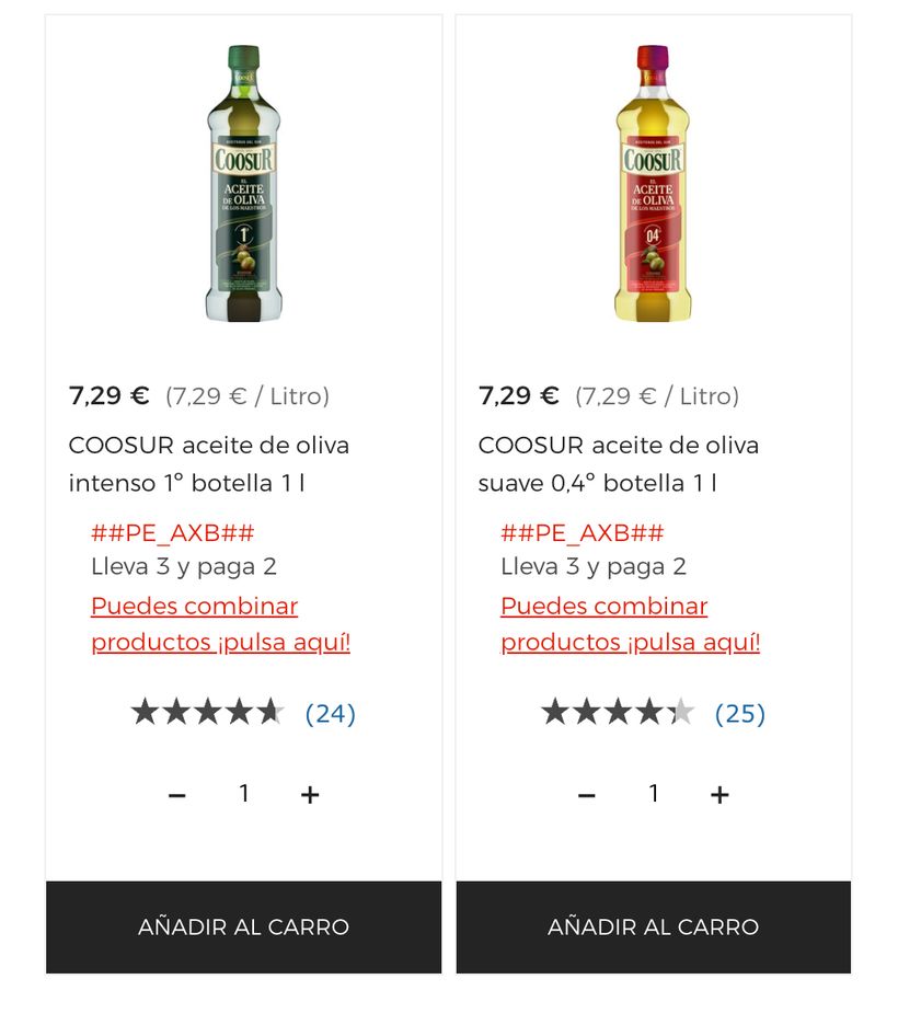 oferta aceite de oliva hipercor
