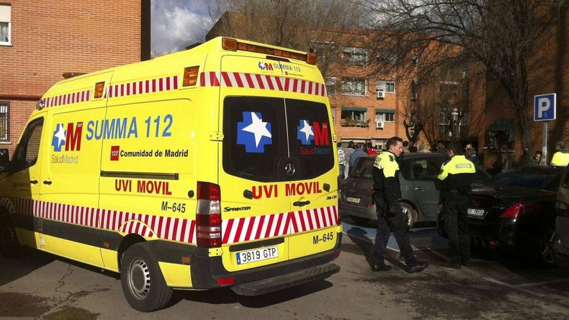 Una ambulancia del SUMMA 112