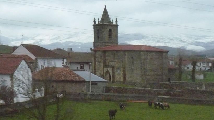 Vista del pueblo de Matamorosa