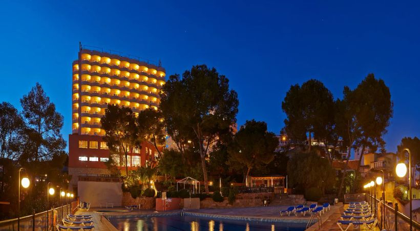 Vista del Hotel MLL Blue