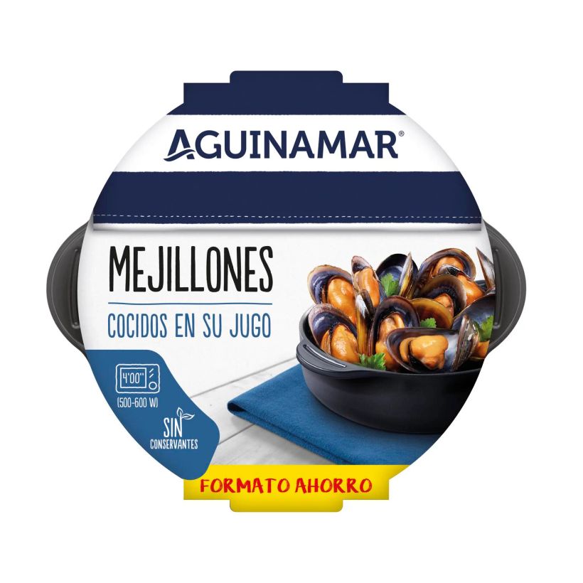 mejillón fresco cocido en su jugo Carrefour