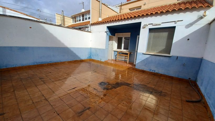 patio de la vivienda