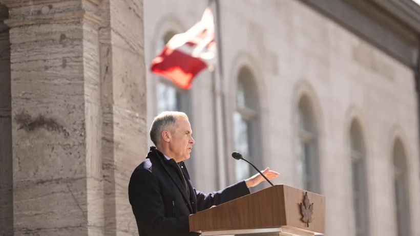 El primer ministro de Canadá, Mark Carney