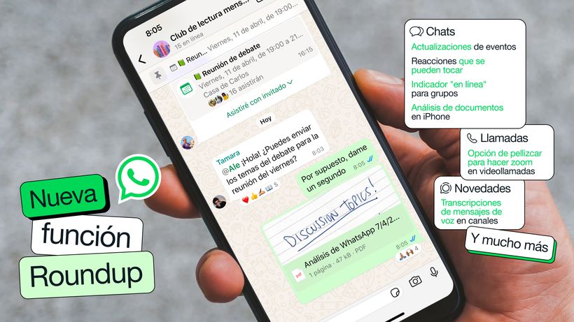 Novedades Whatsapp Comunicado