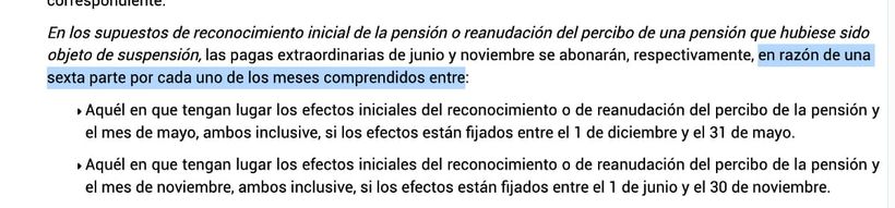 Seguridad Social explica la parte proporcional de la paga extra