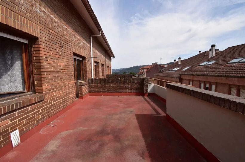 Terraza del ático en venta de Idealista