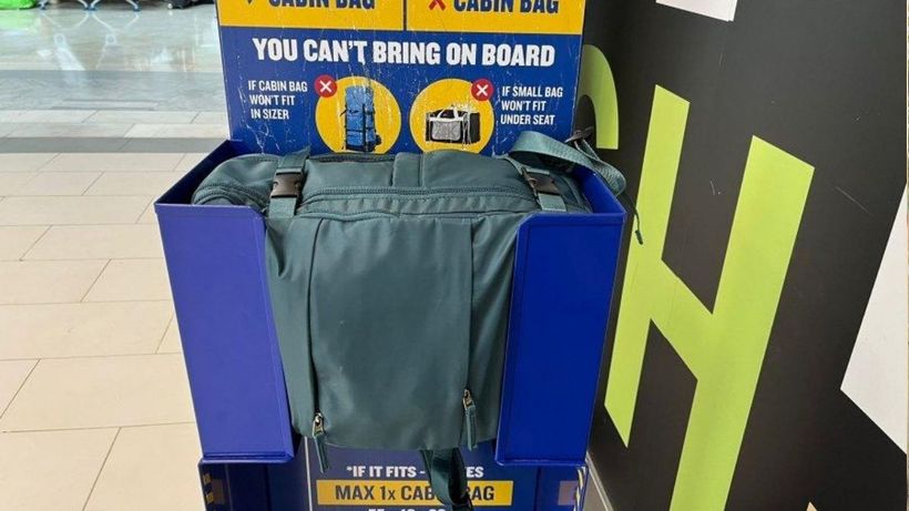 Medidor de maletas Ryanair
