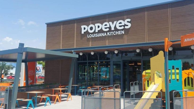 Uno de los restaurantes de Popeyes