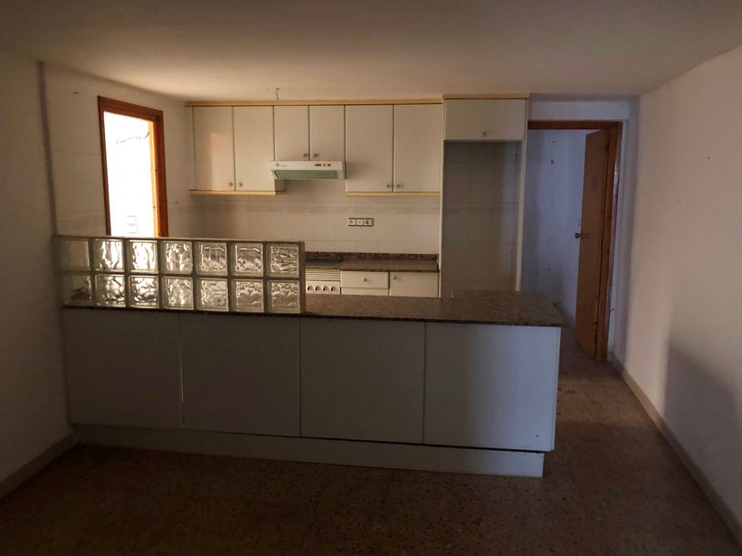 Cocina de la casa en venta