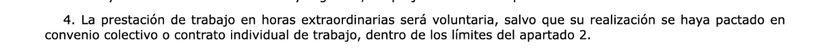 Artículo 35.4 del Estatuto de los Trabajadores