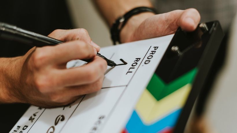 Claqueta de cine