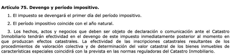 Artículo 75 de la TRLRHL
