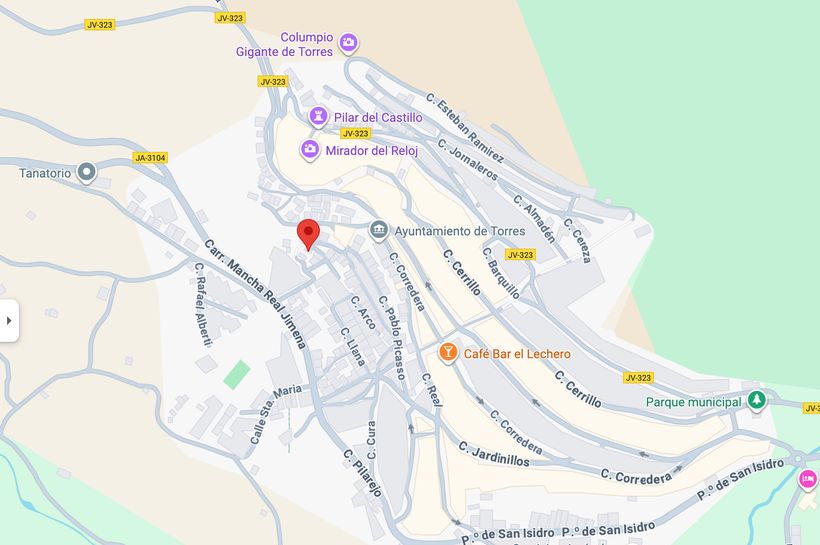 Ubicación de la vivienda en venta en &nbsp;Torres (Jaén)