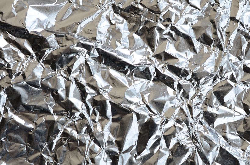 papel de aluminio