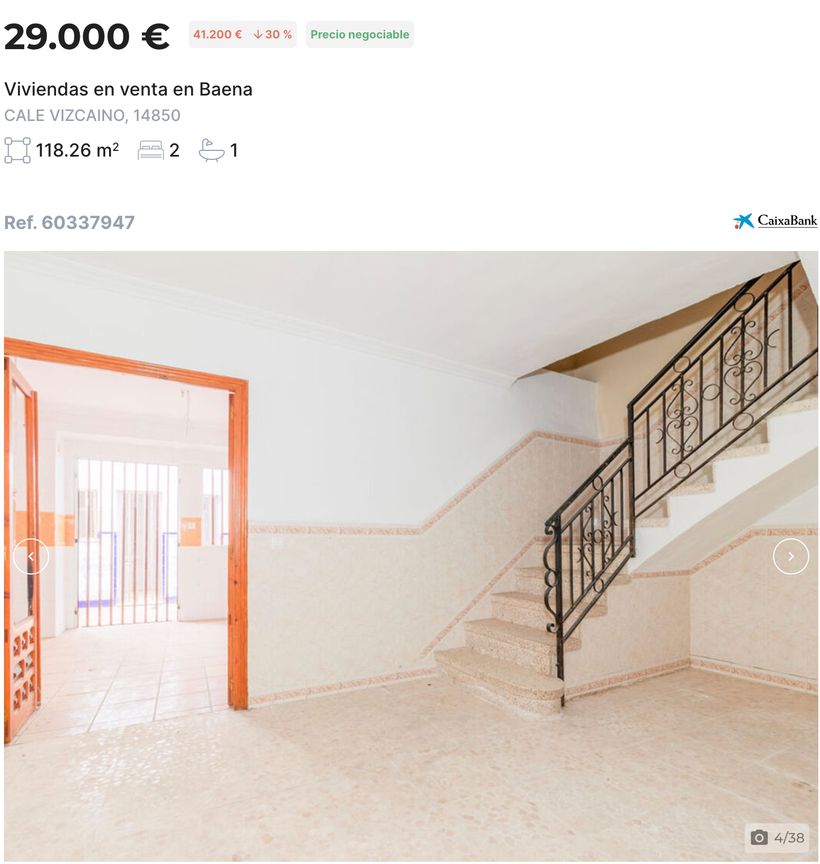 Anuncio de la casa en venta de CaixaBank | Building Center