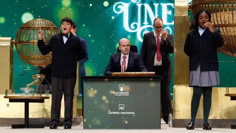 Sorteo de la loteria de navidad