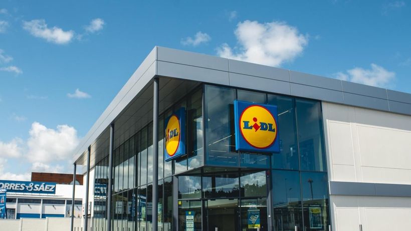 Entrada de un Lidl