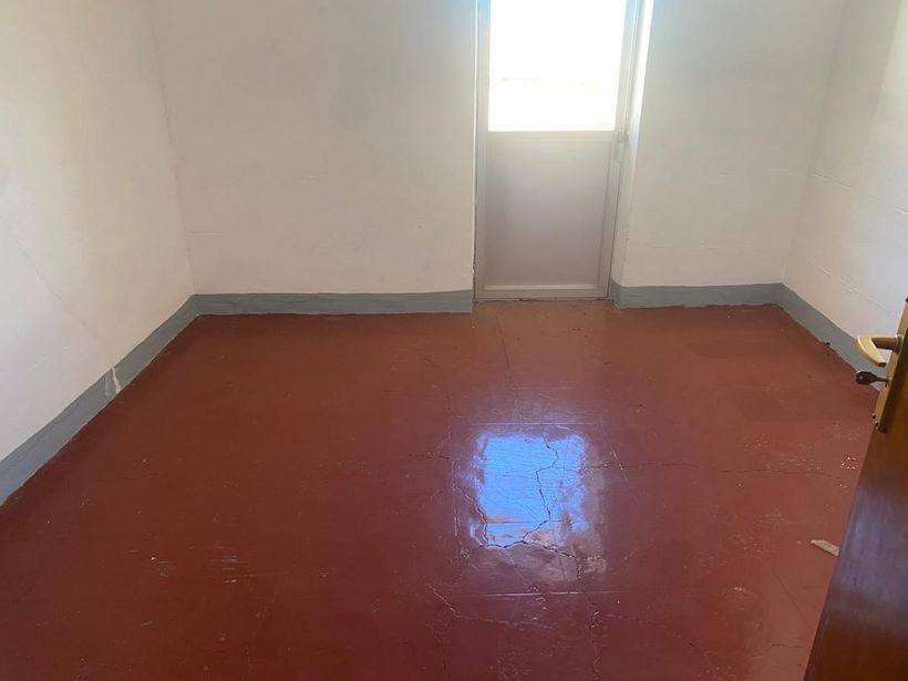 Una habitación de la vivienda de Unicaja 