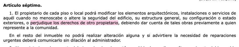 Artículo 7.1 de la LPH