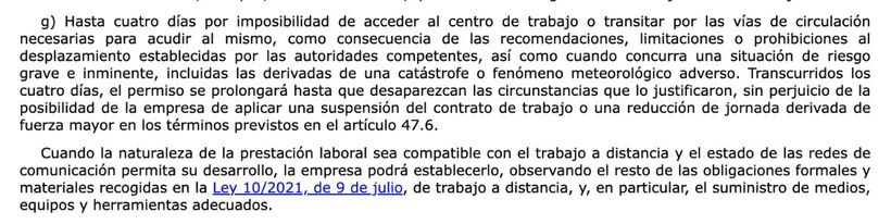 Artículo 37 del Estatuto de los Trabajadores