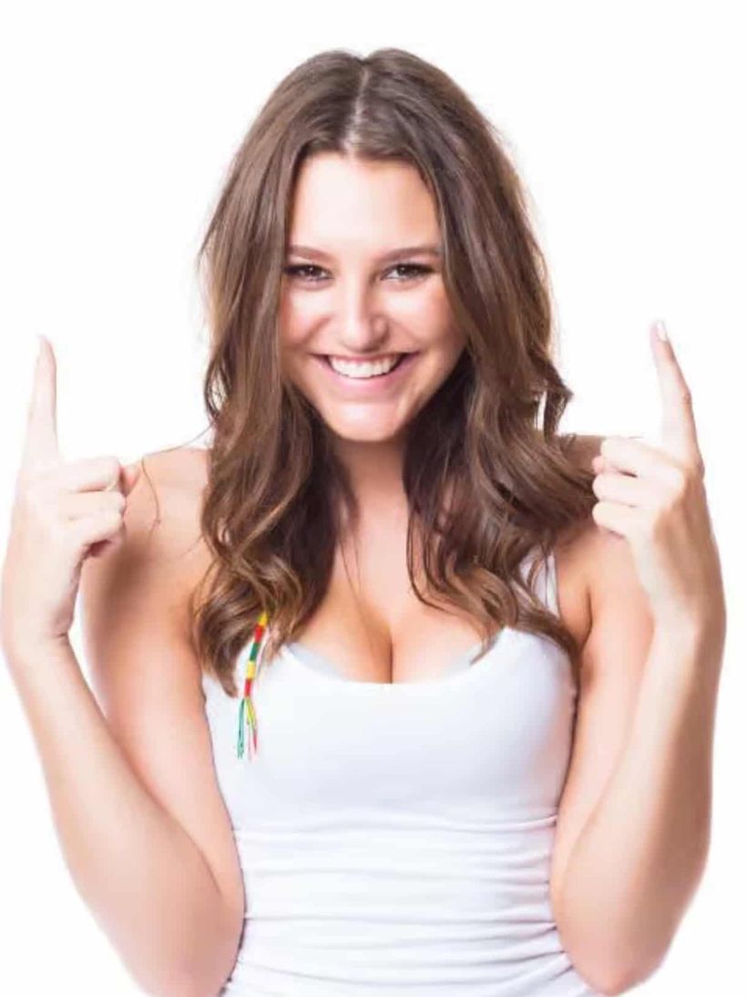 Mujer feliz