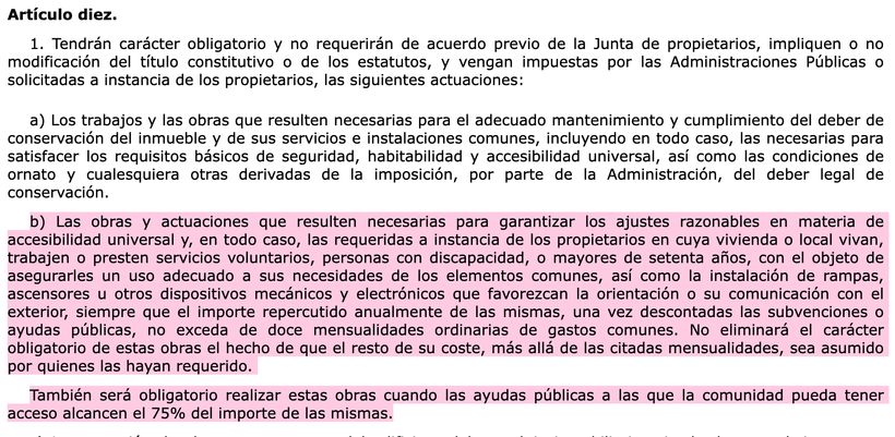 Artículo 10.1.b) LPH | BOE
