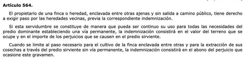 Artículo 564 Código Civil | BOE