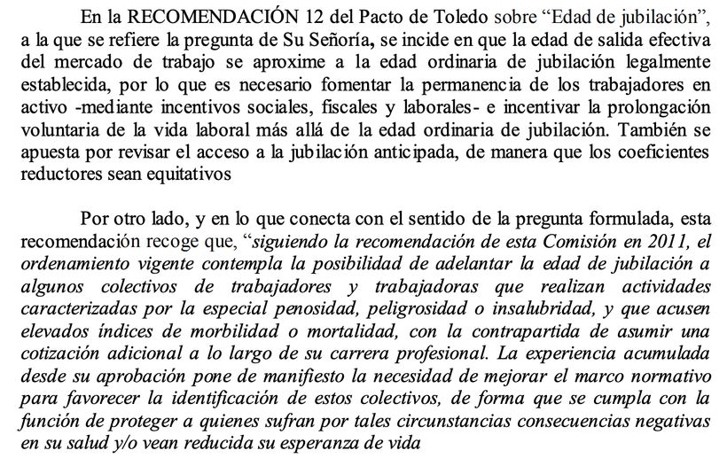 Captura de Pantalla del Pacto de Toledo-SENADO