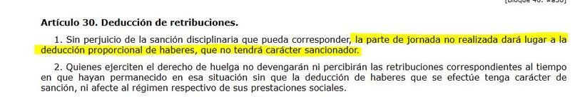 captura del articulo 30 del TREBEP (Estatuto Básico del Empleado Público)