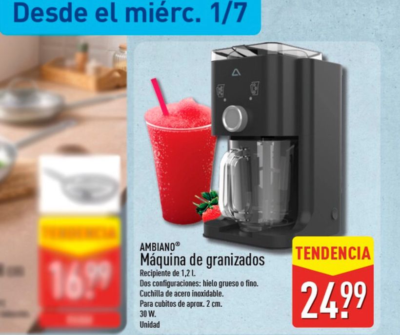 Captura de pantalla del folleto de Aldi.