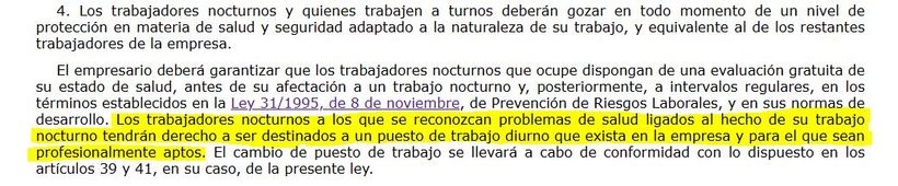 captura articulo 36.4 del estatuto de los trabajadores