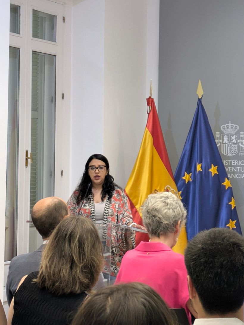 Margarita Guerrero, directora general de INJUVE- PROPIA.