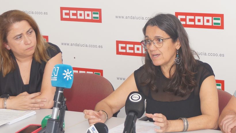 Eva María Ramírez - Secretaria de Empleo, Inmigración y Políticas Sociales de CCOO Almería