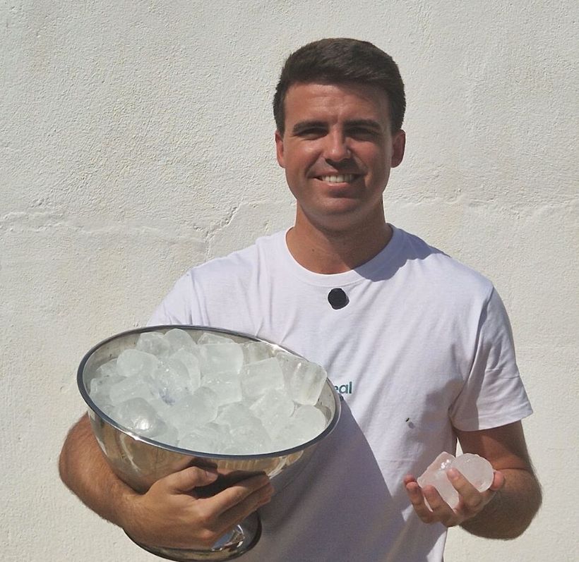 alberto con hielo