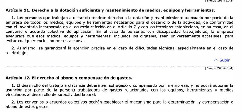 Artículos 11 y 12 de la Ley 10/2021