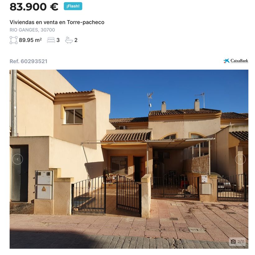 Anuncio de la vivienda en venta de CaixaBank