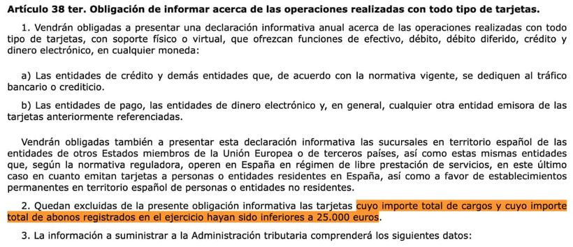 Artículo 38 ter del Real Decreto 1065/2007