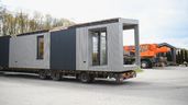 Una casa prefabricada 