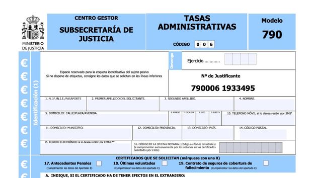 Cómo obtener el certificado de antecedentes penales