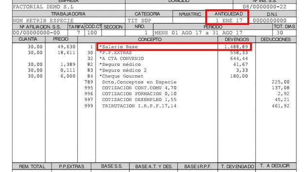 Revisa tu nómina: tres datos para saber si cobras lo que te corresponde