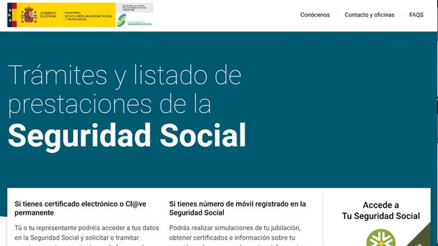 Listado con todas las ayudas que puedes pedir a la Seguridad Social en 2026