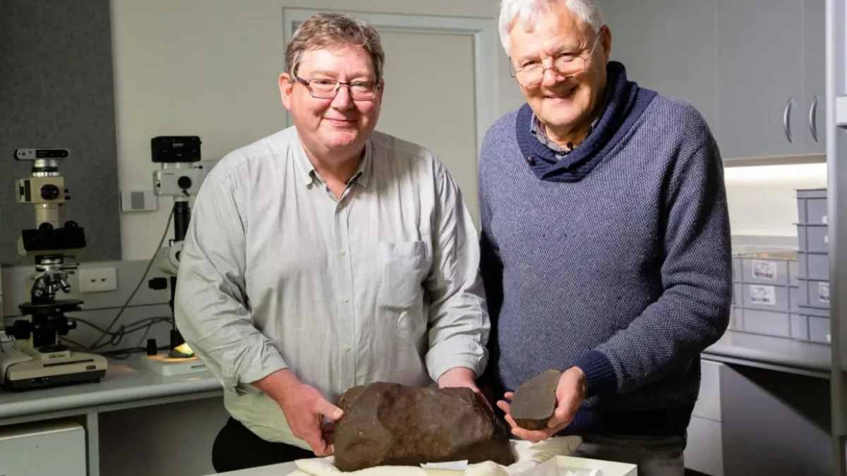 Un hombre encontró una extraña piedra que pensaba que contenía oro y terminó haciendo un descubrimiento sorprendente de 46.000 millones de años