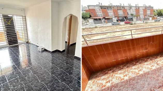 CaixaBank ofrece un piso de 108 metros con 3 habitaciones y terraza por tan solo 37.200 euros