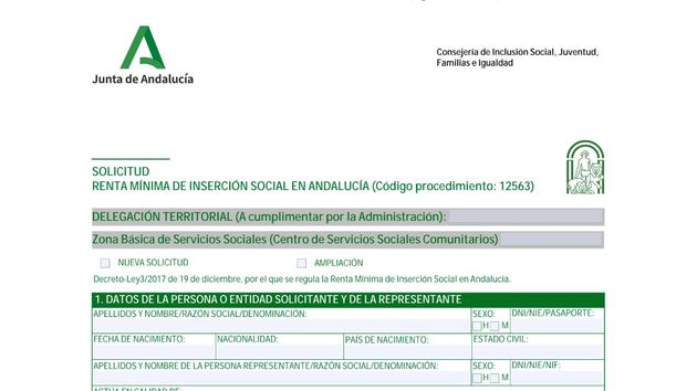 Así puedes solicitar la ayuda de la Junta de Andalucía de hasta 1.449 euros al mes