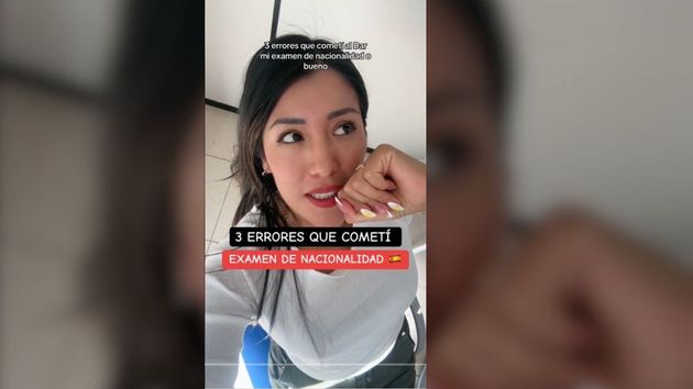 Una peruana cuenta cuáles fueron sus 3 errores antes de hacer el examen de nacionalidad española: “Hay que revisar el correo electrónico”