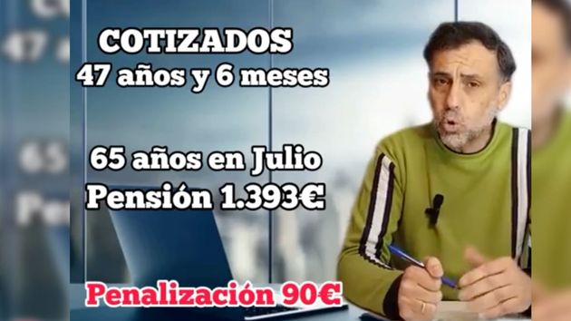 Un funcionario de la Seguridad Social sobre las jubilaciones anticipadas: “es justo quitar 90 euros al mes a quien ha cotizado casi 50 años”