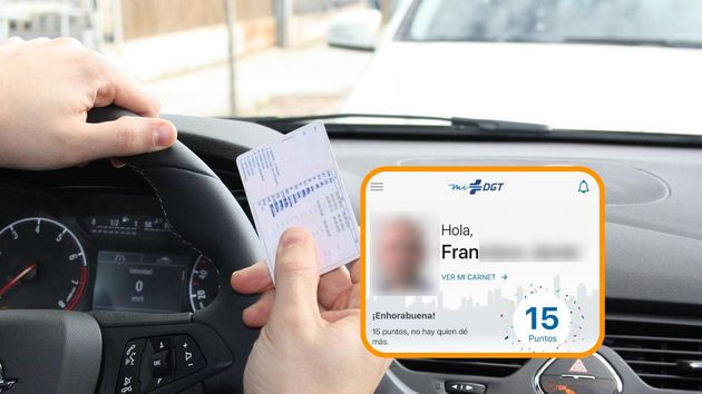 La DGT dará 2 puntos extra en el carnet a los conductores que hagan esto
