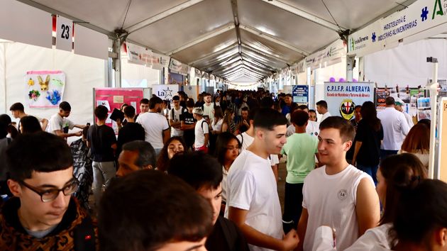 Vuelve la Feria Aula de la Universidad de Almería, el punto de encuentro para orientar a los jóvenes sobre su futuro académico