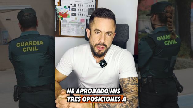 Víctor Muñoz, oficial de la Guardia Civil: “he aprobado mis tres oposiciones a la primera y te voy a dar las claves para ello”